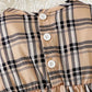 Cute Plaid Design Summer Comfy Polyester Outfit Set / Ruchi 