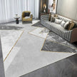 Multicolored Polyester Anti-Slip Living Room Rug