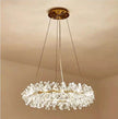 Modern LED Light Crystal Chandelier For Bedroom / Ruchi