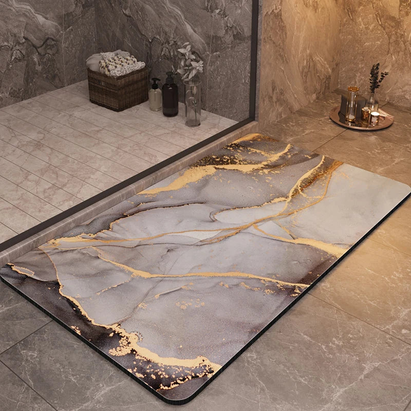 Lavish Anti-Slip Super Absorbent Bathroom Rug