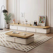 Set Of Wooden Coffee Table & TV Stand