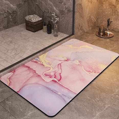 Lavish Anti-Slip Super Absorbent Bathroom Rug