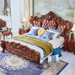 Luxury European Leather Bed / Ruchi