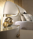 Crackel Design Leather Bedroom Set / Ruchi