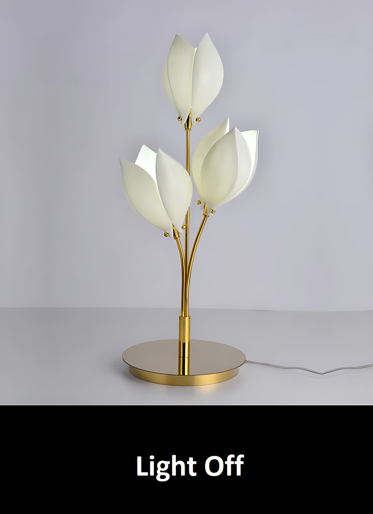 Flower Design LED Table Lamp For Bedroom / Ruchi