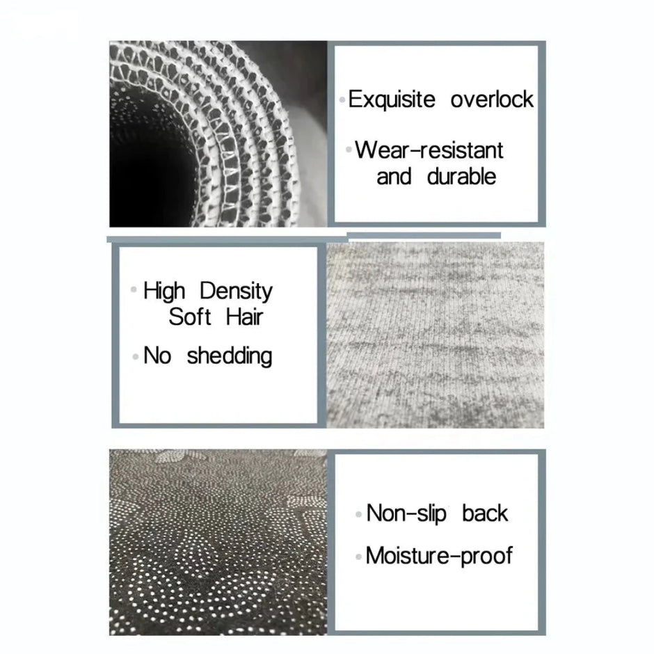 Elegant Non-Slip Water Absorbent Kitchen Floor Mat / Ruchi
