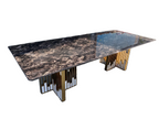 Rectangular Marble Modern Dining Table Set