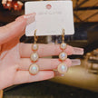 Alluring Design Round Cubic Zirconia Drop Earrings / Ruchi 
