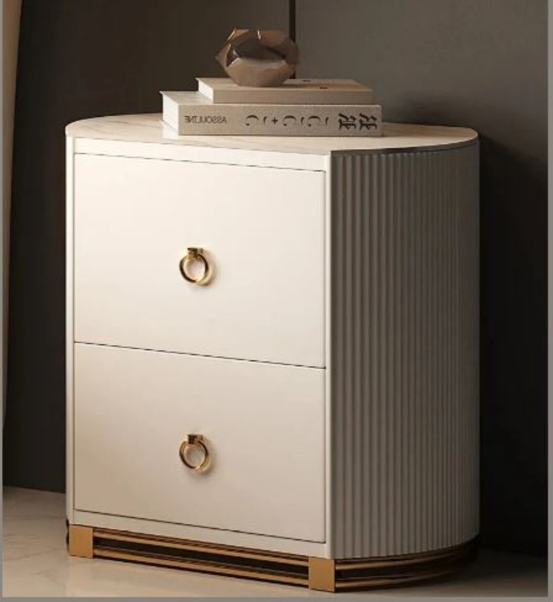 Luxurious King Size Bed With Night-Stand / Ruchi