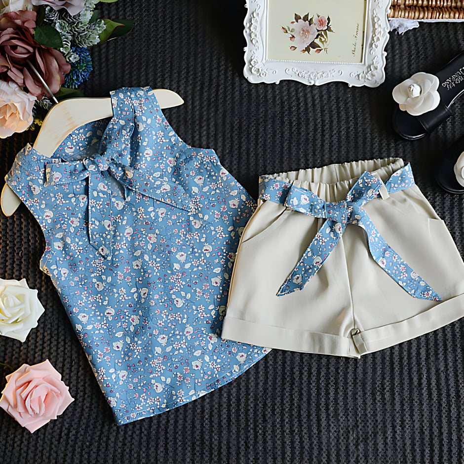 Baby Girls Cute Vest and Shorts Sets For Summers / Ruchi