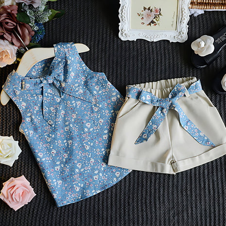 Baby Girls Cute Vest and Shorts Sets For Summers / Ruchi