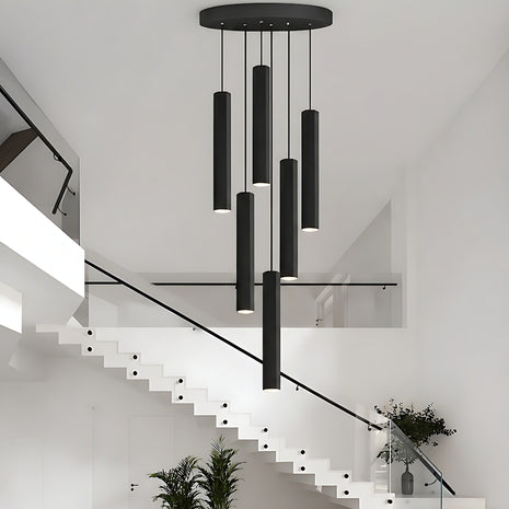 Black Modern LED Pendant Lighting / Ruchi