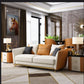 Astonishing Curvy Back Leather 1-2-3 Seater Sofa Set / Ruchi