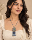 Bohemian Beaded Tassel Pendant Necklace / Ruchi