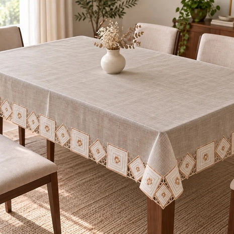 Boho Style Fabric Dining Table Cloth / Ruchi