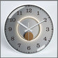 Classical Metal Style Round Wall Clock / Ruchi