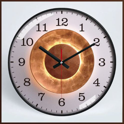 Classical Metal Style Round Wall Clock / Ruchi