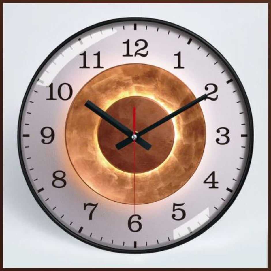 Classical Metal Style Round Wall Clock / Ruchi