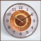 Classical Metal Style Round Wall Clock / Ruchi