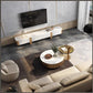 Modern Round Coffee Table With Storage / Ruchi