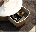Modern Round Coffee Table With Storage / Ruchi