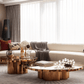 3 Piece Luxury Metal Coffee Table / Ruchi