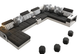 Modern Multifunctional Fabric Sectional Sofa