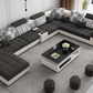 Modern Multifunctional Microfiber Modular Sectional Sofa / Ruchi