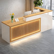 Modern Wooden LED Reception Desk
