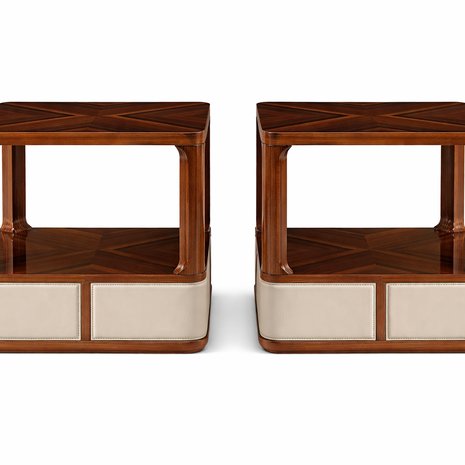 2 Piece Side Tables With Storage / Ruchi