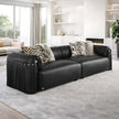 Italian Style Leather Sofa / Ruchi