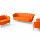 Velvet Fabric Sofa Set For Living Room / Ruchi 