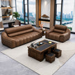 Cozy 1-2-3 Seater Leather Sofa Set / Ruchi
