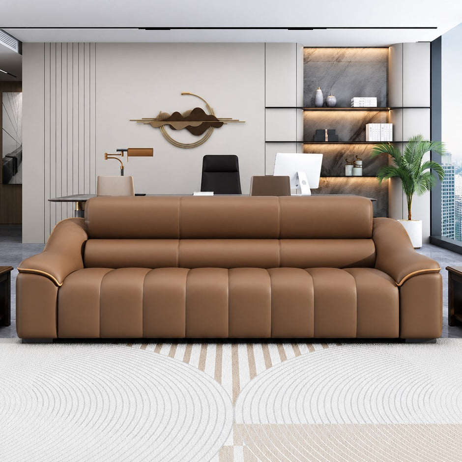 Cozy 1-2-3 Seater Leather Sofa Set / Ruchi