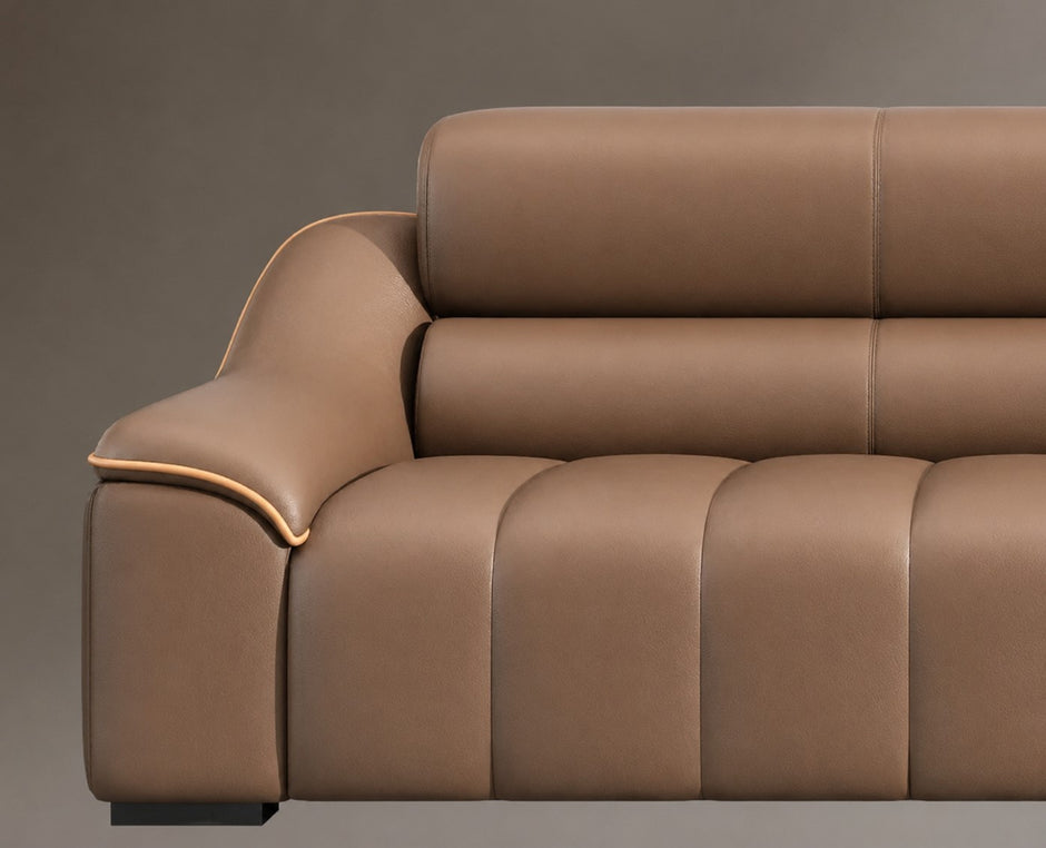 Cozy 1-2-3 Seater Leather Sofa Set