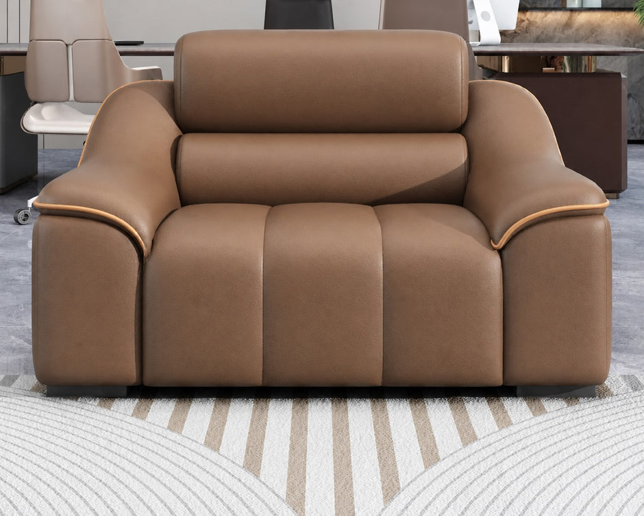 Cozy 1-2-3 Seater Leather Sofa Set