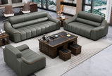 Cozy 1-2-3 Seater Leather Sofa Set