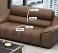 Cozy 1-2-3 Seater Leather Sofa Set