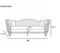 Luxury Velvet Living Room Sofa Set