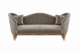Luxury Velvet Living Room Sofa Set