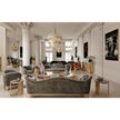 Luxury Velvet Living Room Sofa Set