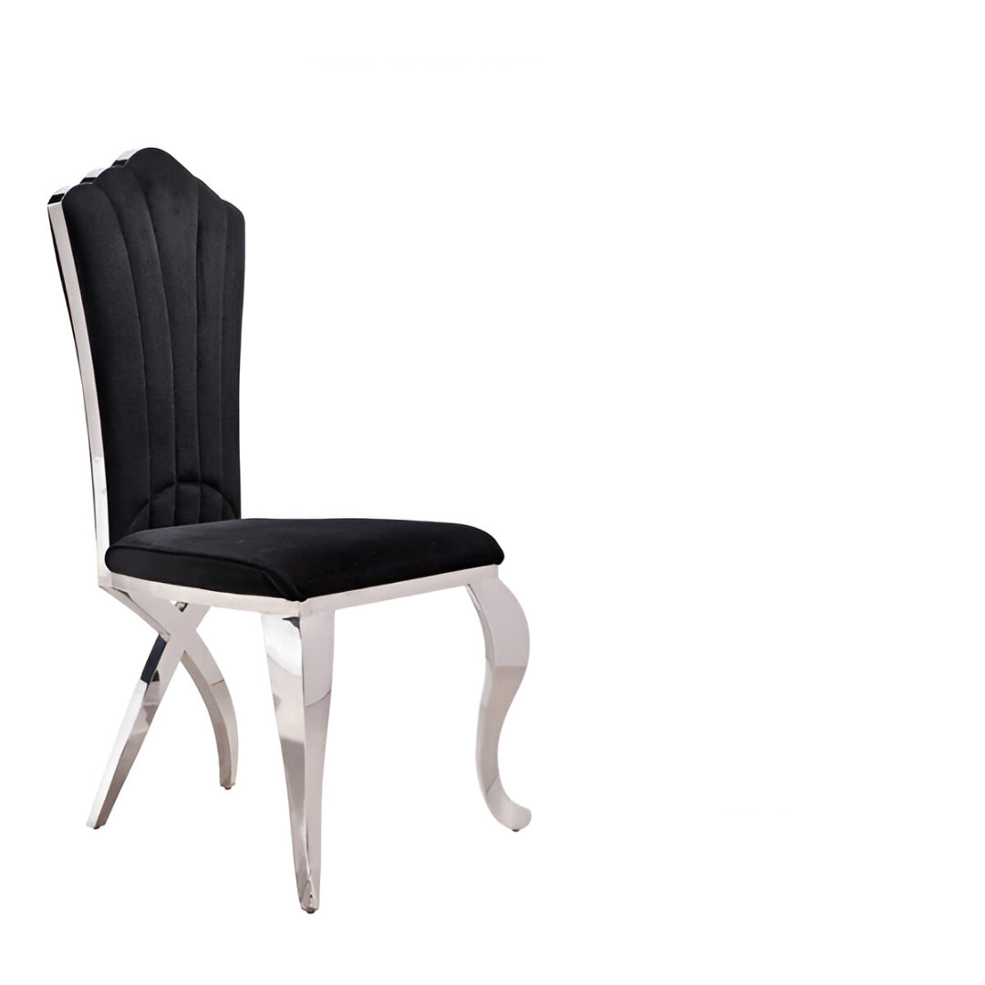 2 Pieces Velvet Dining Chairs Set / Ruchi