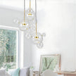 Clear Bubble LED Glass Pendant Lighting / Ruchi