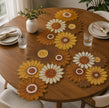 Colorful Sunflower Beaded Table Runner / Ruchi