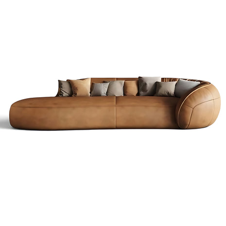 Comfortable Leather Chaise Lounge Sofa / Ruchi