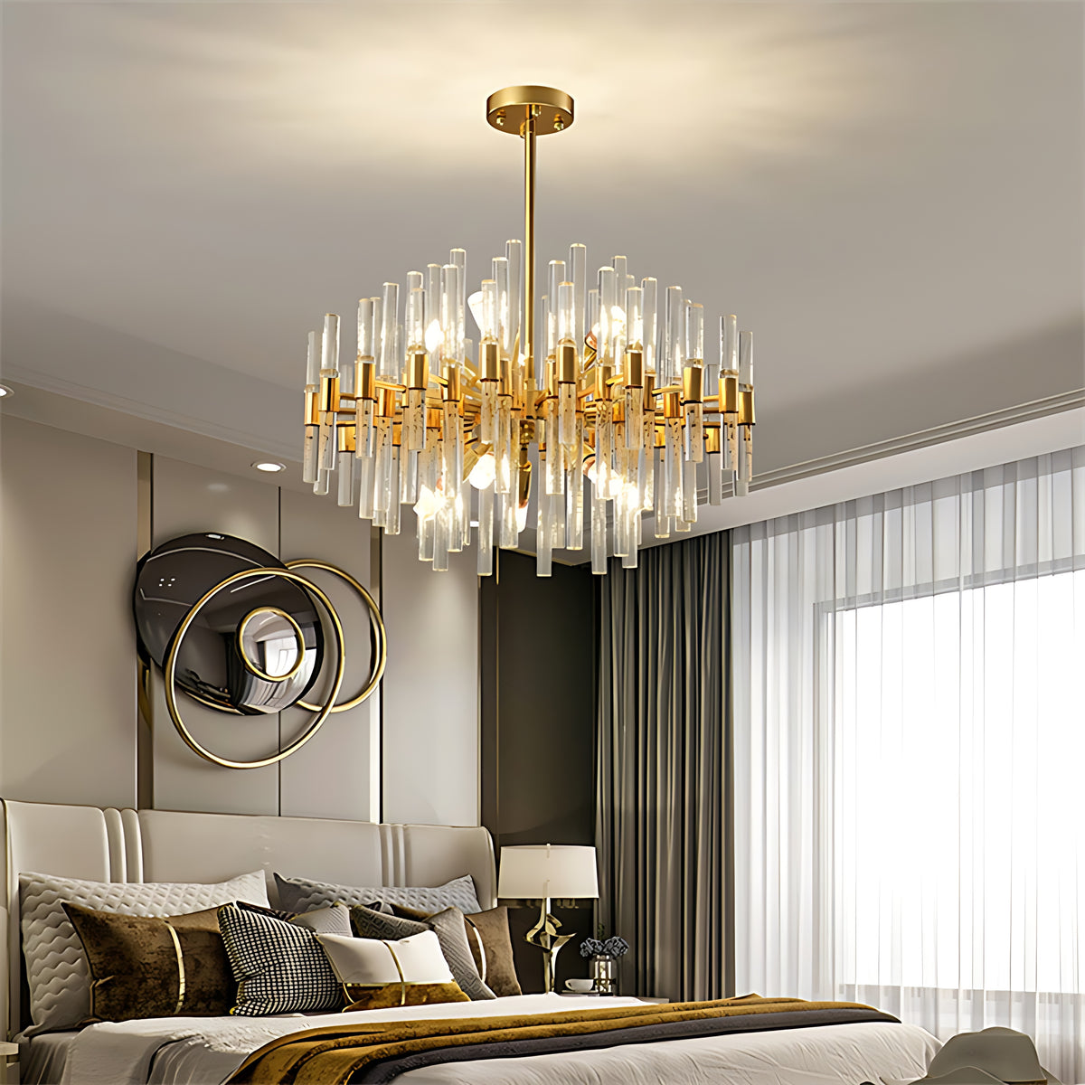 Contemporary Glorious LED Crystal Chandelier / Ruchi