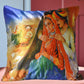 Rajasthani Printed Linen Cushions / Ruchi