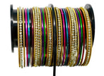 Women Multicolor Bangles Set For Wedding / Ruchi