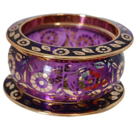 Metallic Multicolor Indian Bangle Set / Ruchi
