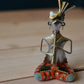 Elegant Metal Tribal Musician Statue / Ruchi